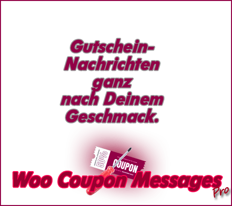 WooCouponMessages Pro